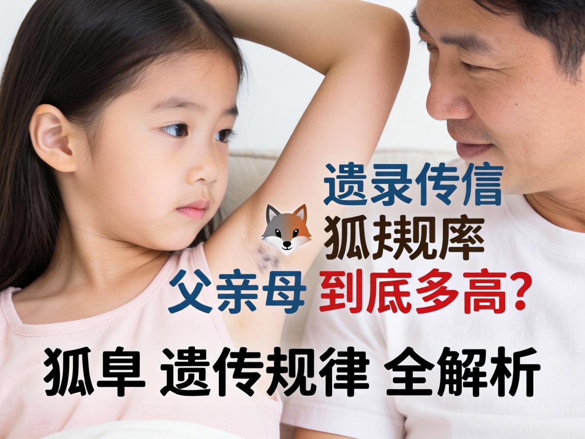 女儿遗传父亲狐臭的几率到底多高？狐臭遗传规律全解析