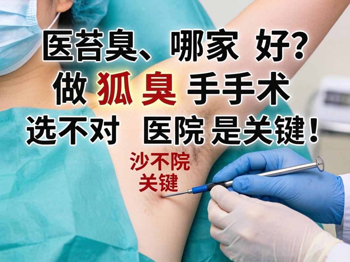 长沙做狐臭手术医院哪家好?做狐臭手术选对医院是关键 长沙做狐臭手术医院哪家好?做狐臭手术选对医院是关键