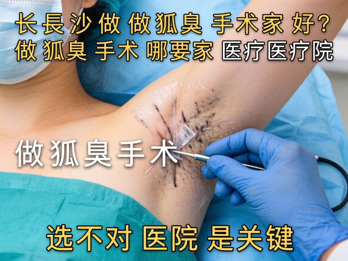 长沙做狐臭手术医院哪家好?做狐臭手术选对医院是关键 长沙做狐臭手术医院哪家好?做狐臭手术选对医院是关键