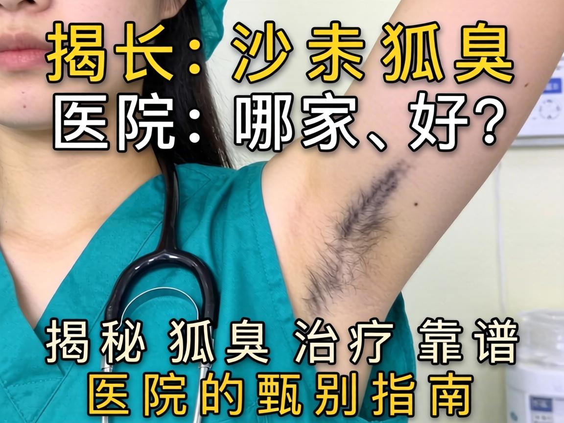 长沙狐臭医院哪家好？揭秘狐臭治疗靠谱医院的甄别指南