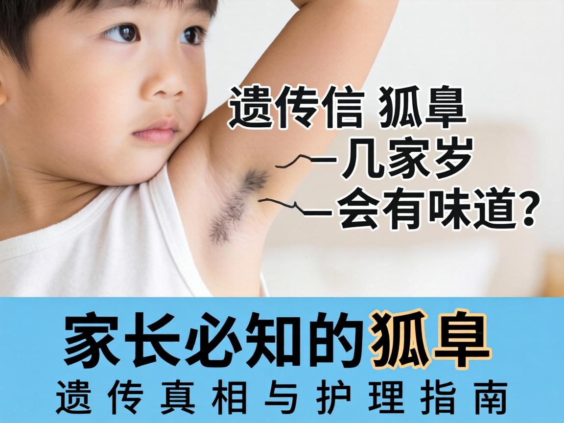 小孩遗传狐臭几岁会有味道?家长必知的狐臭遗传真相与护理指南 小孩遗传狐臭几岁会有味道?家长必知的狐臭遗传真相与护理指南