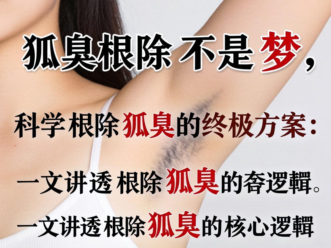 狐臭根除不是梦,科学根除狐臭的终极方案,一文讲透根除狐臭的核心逻辑 狐臭根除不是梦,科学根除狐臭的终极方案,一文讲透根除狐臭的核心逻辑