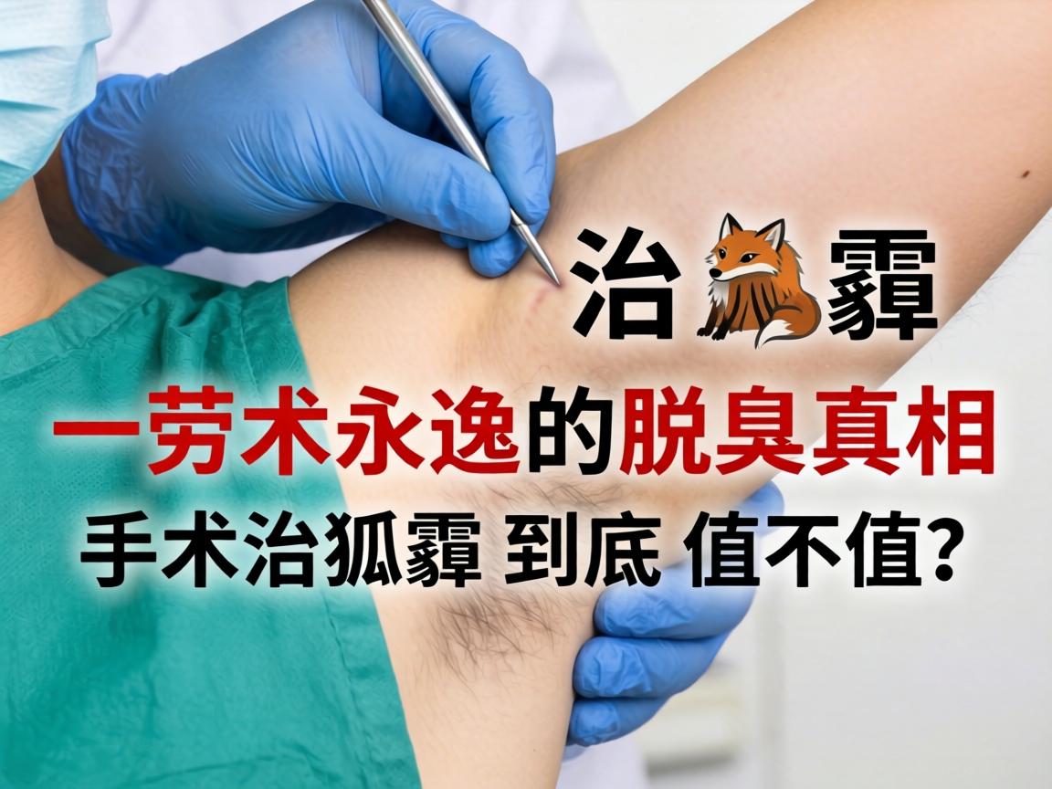 手术治狐臭，一劳永逸的脱臭真相，手术治狐臭到底值不值？