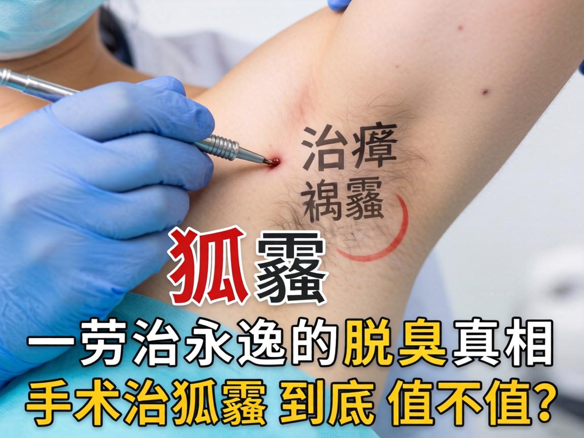 手术治狐臭，一劳永逸的脱臭真相，手术治狐臭到底值不值？
