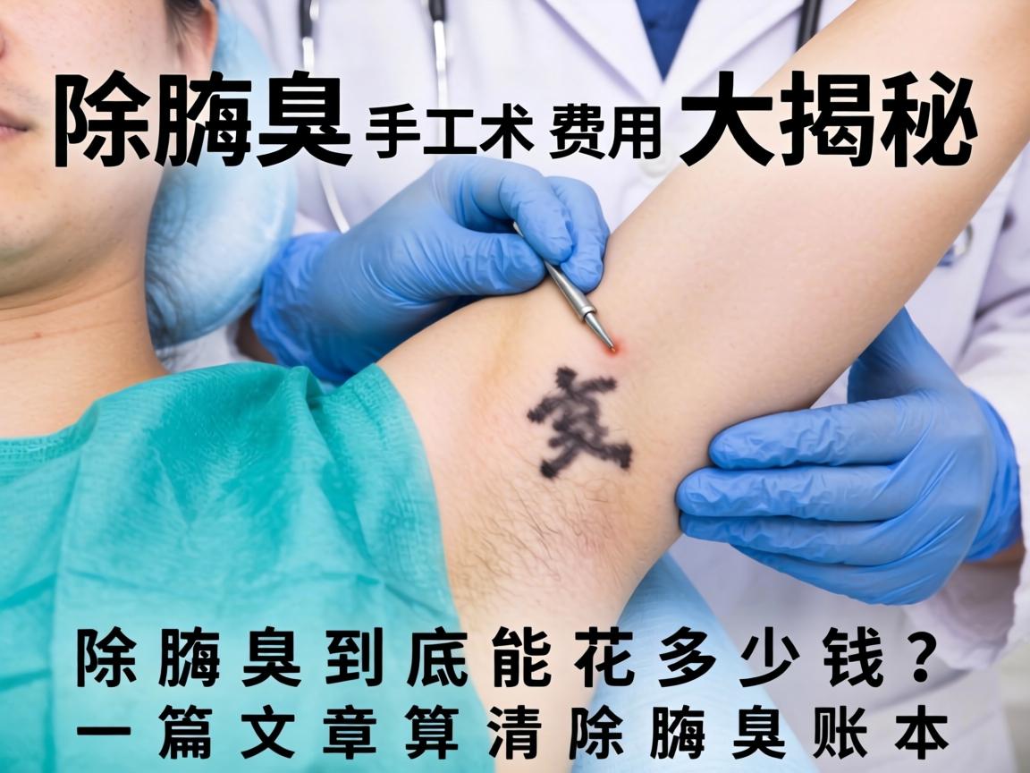 除腋臭手术费用大揭秘,除腋臭到底能花多少钱?一篇文章算清除腋臭账本 除腋臭手术费用大揭秘,除腋臭到底能花多少钱?一篇文章算清除腋臭账本