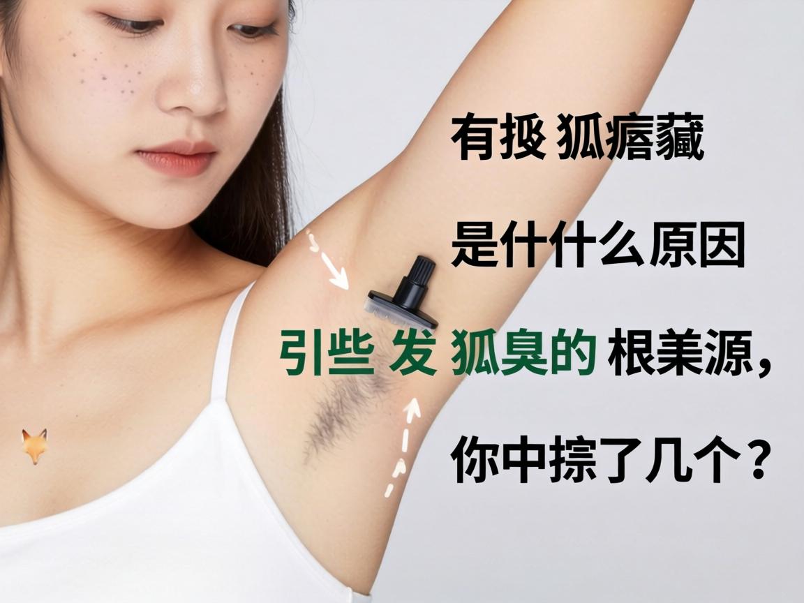 女人有狐臭是什么原因？这些引发狐臭的根源，你中招了几个？
