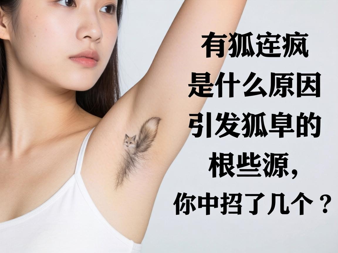 女人有狐臭是什么原因？这些引发狐臭的根源，你中招了几个？