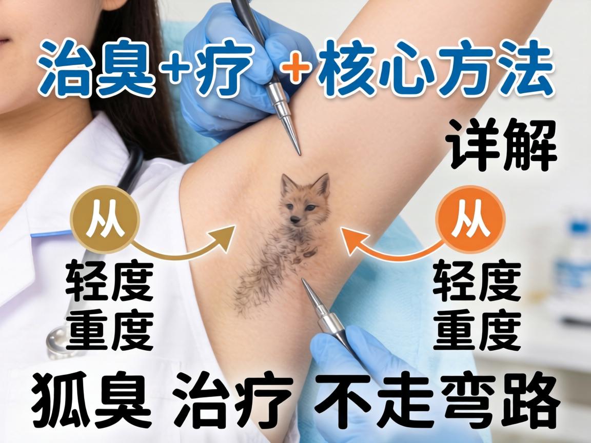 狐臭治疗核心方法详解,从轻度到重度,狐臭治疗不走弯路 狐臭治疗核心方法详解,从轻度到重度,狐臭治疗不走弯路