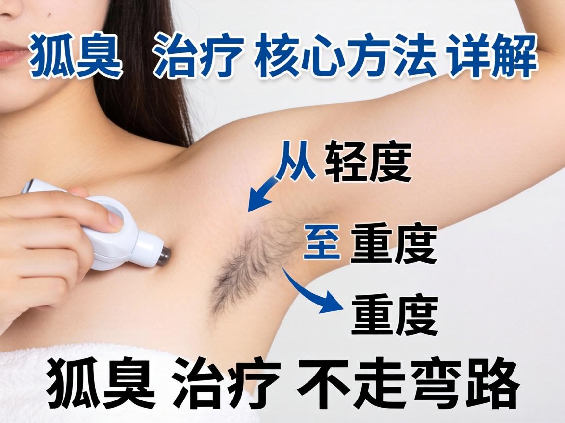 狐臭治疗核心方法详解,从轻度到重度,狐臭治疗不走弯路 狐臭治疗核心方法详解,从轻度到重度,狐臭治疗不走弯路