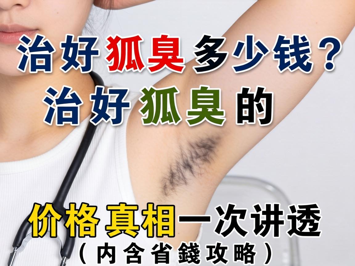 治好狐臭多少钱？治好狐臭的价格真相一次讲透（内含省钱攻略）