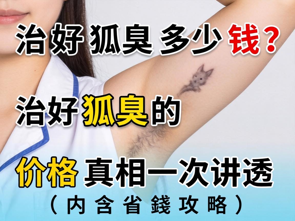 治好狐臭多少钱？治好狐臭的价格真相一次讲透（内含省钱攻略）