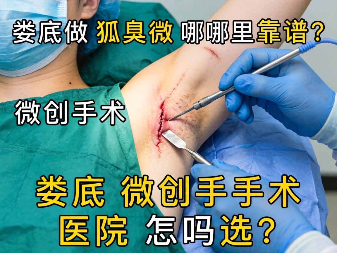 娄底做狐臭微创手术哪里靠谱？娄底微创手术医院怎么选？