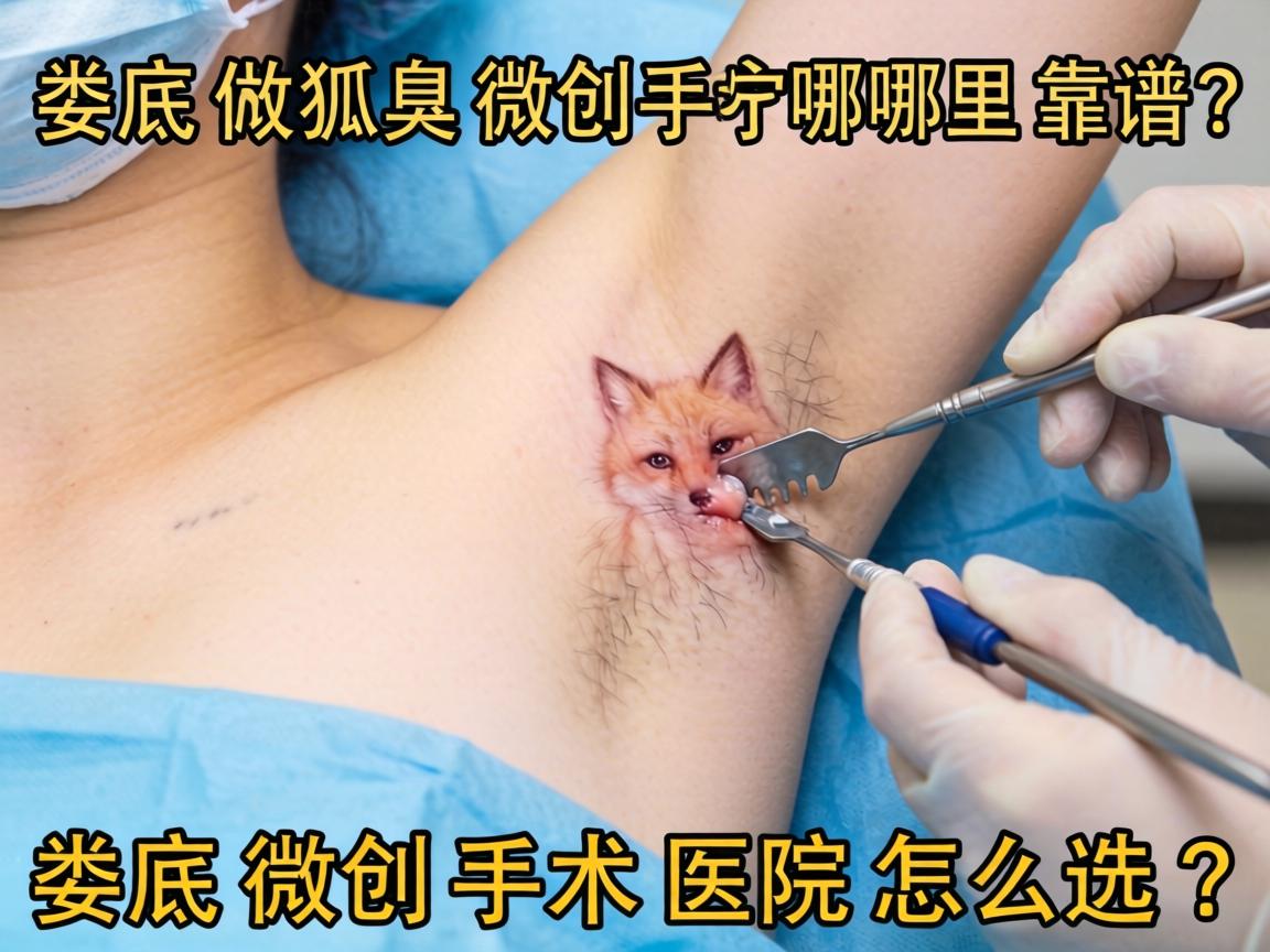 娄底做狐臭微创手术哪里靠谱？娄底微创手术医院怎么选？