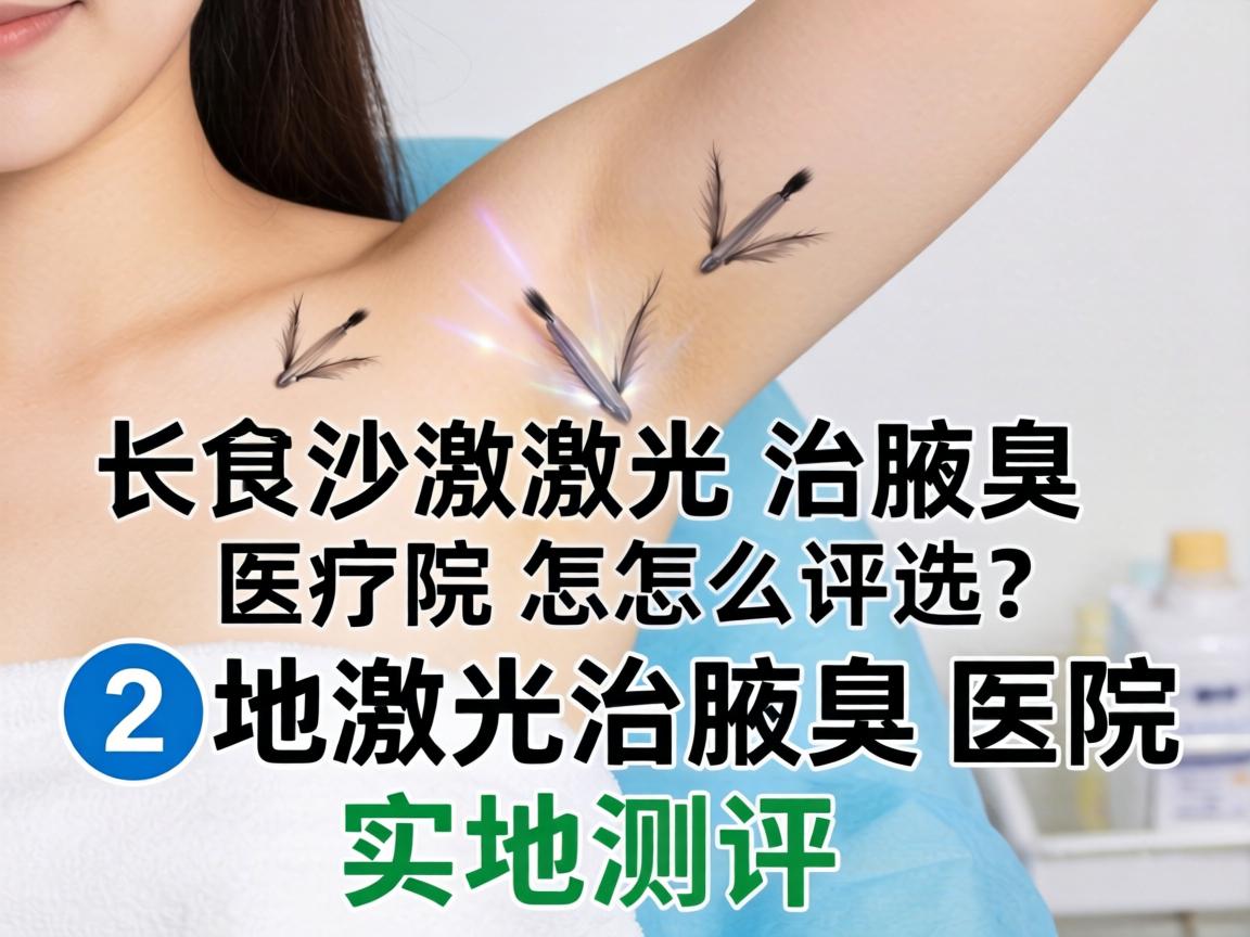 长沙激光治腋臭医院怎么选？本地激光治腋臭医院实地测评