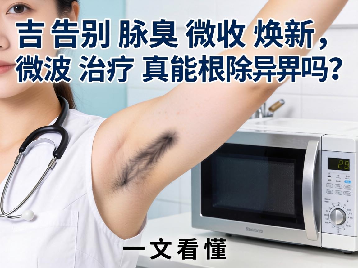 告别腋臭微波焕新，微波治疗真能根除异味吗？一文看懂