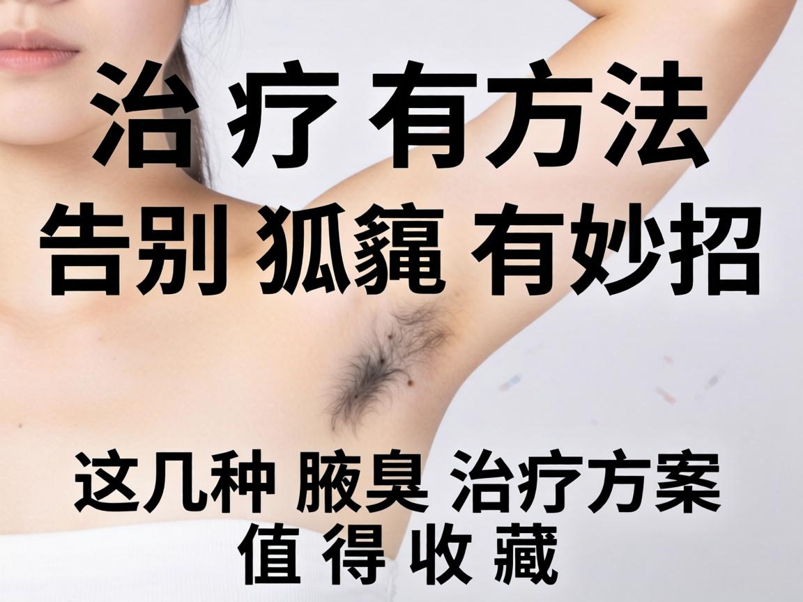 腋臭治疗有方法，告别狐臭有妙招，这几种腋臭治疗方案值得收藏