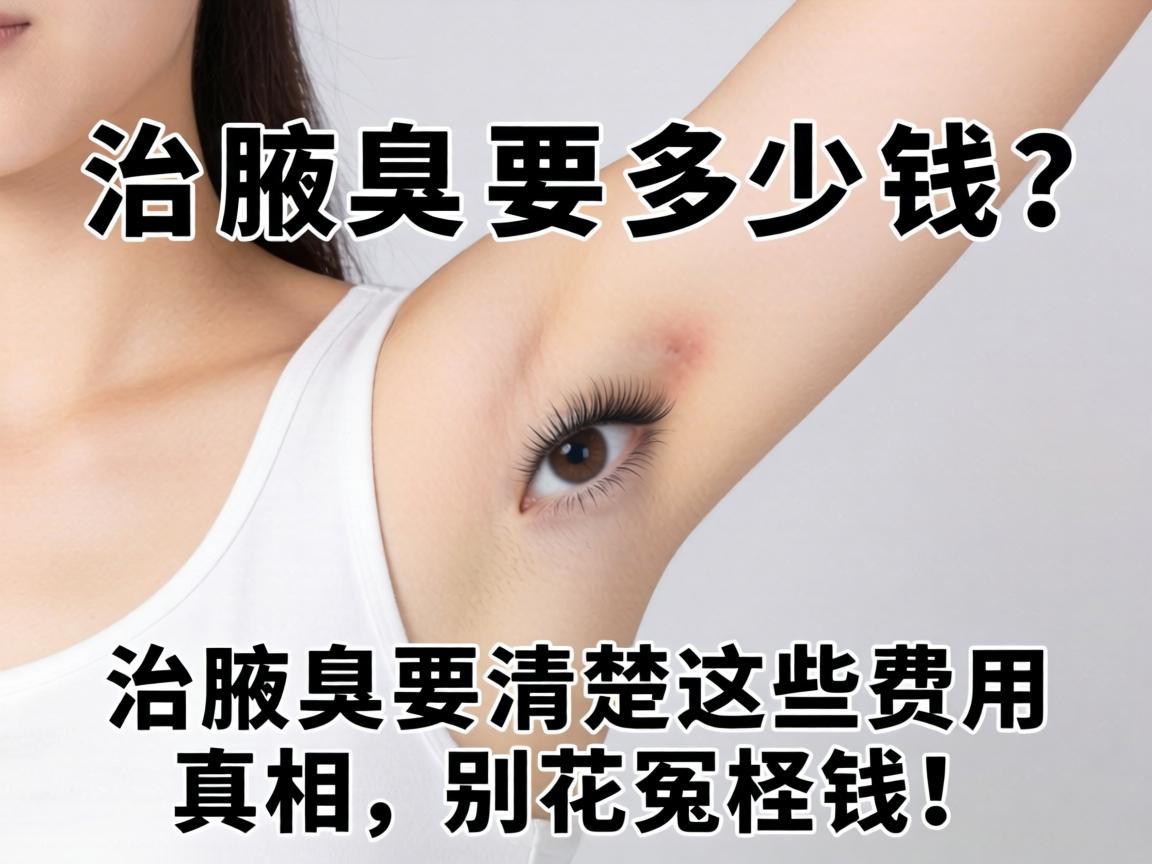 治腋臭要多少钱？治腋臭要清楚这些费用真相，别花冤枉钱！