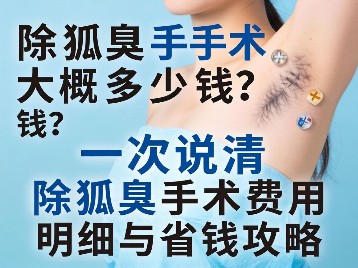 除狐臭手术大概多少钱?一次说清除狐臭手术费用明细与省钱攻略 除狐臭手术大概多少钱?一次说清除狐臭手术费用明细与省钱攻略