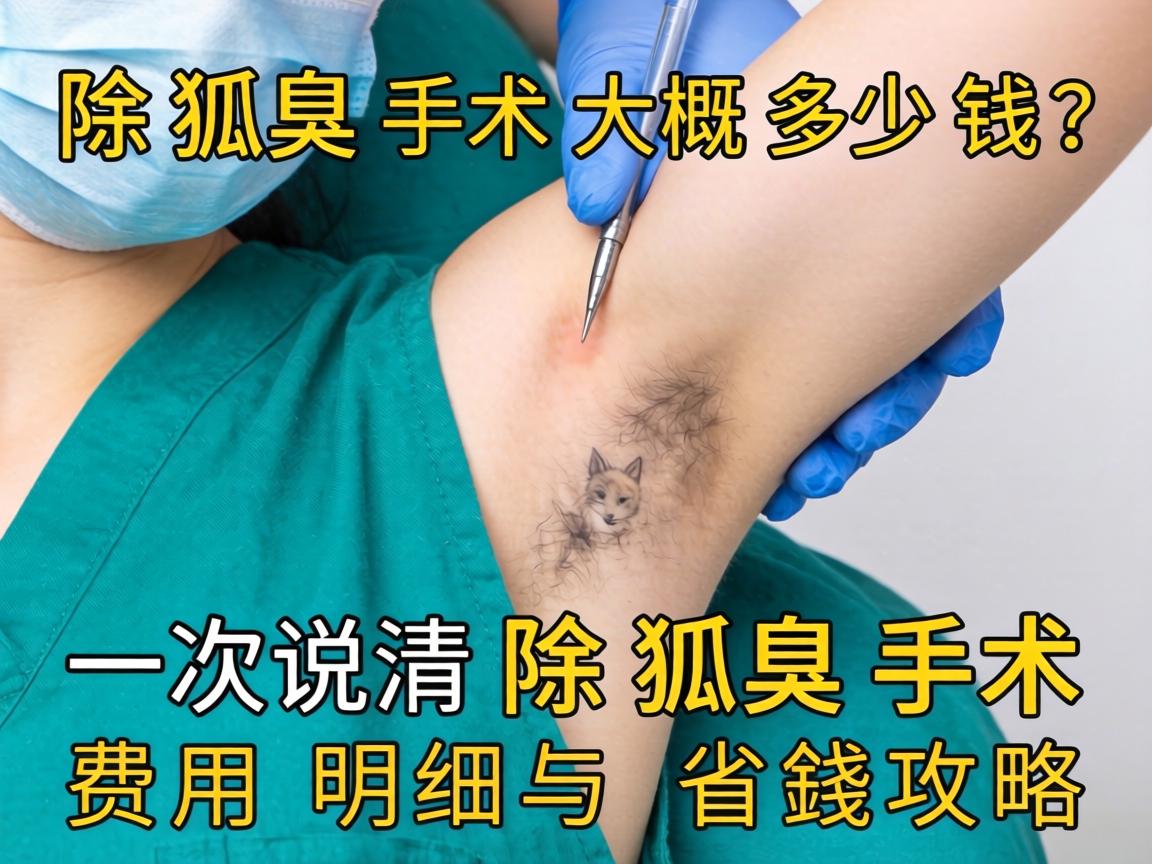 除狐臭手术大概多少钱?一次说清除狐臭手术费用明细与省钱攻略 除狐臭手术大概多少钱?一次说清除狐臭手术费用明细与省钱攻略