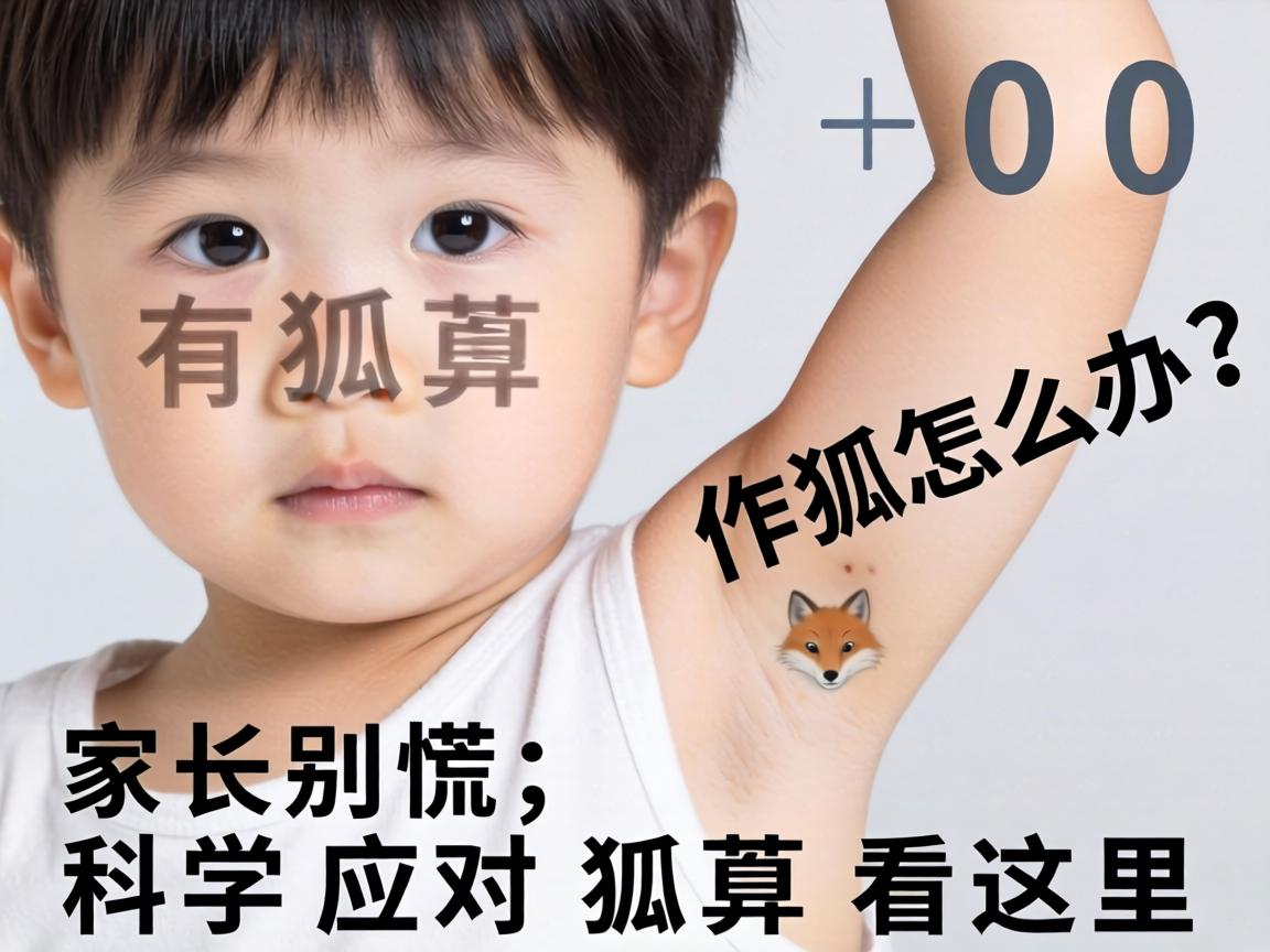 10岁孩子有狐臭怎么办？家长别慌，科学应对狐臭看这里