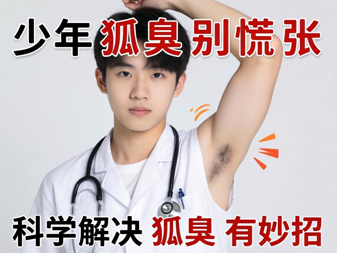 少年狐臭别慌张，科学解决狐臭有妙招