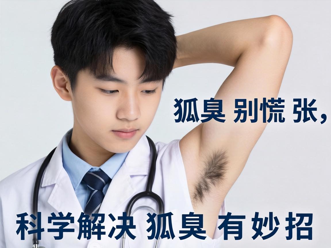 少年狐臭别慌张，科学解决狐臭有妙招