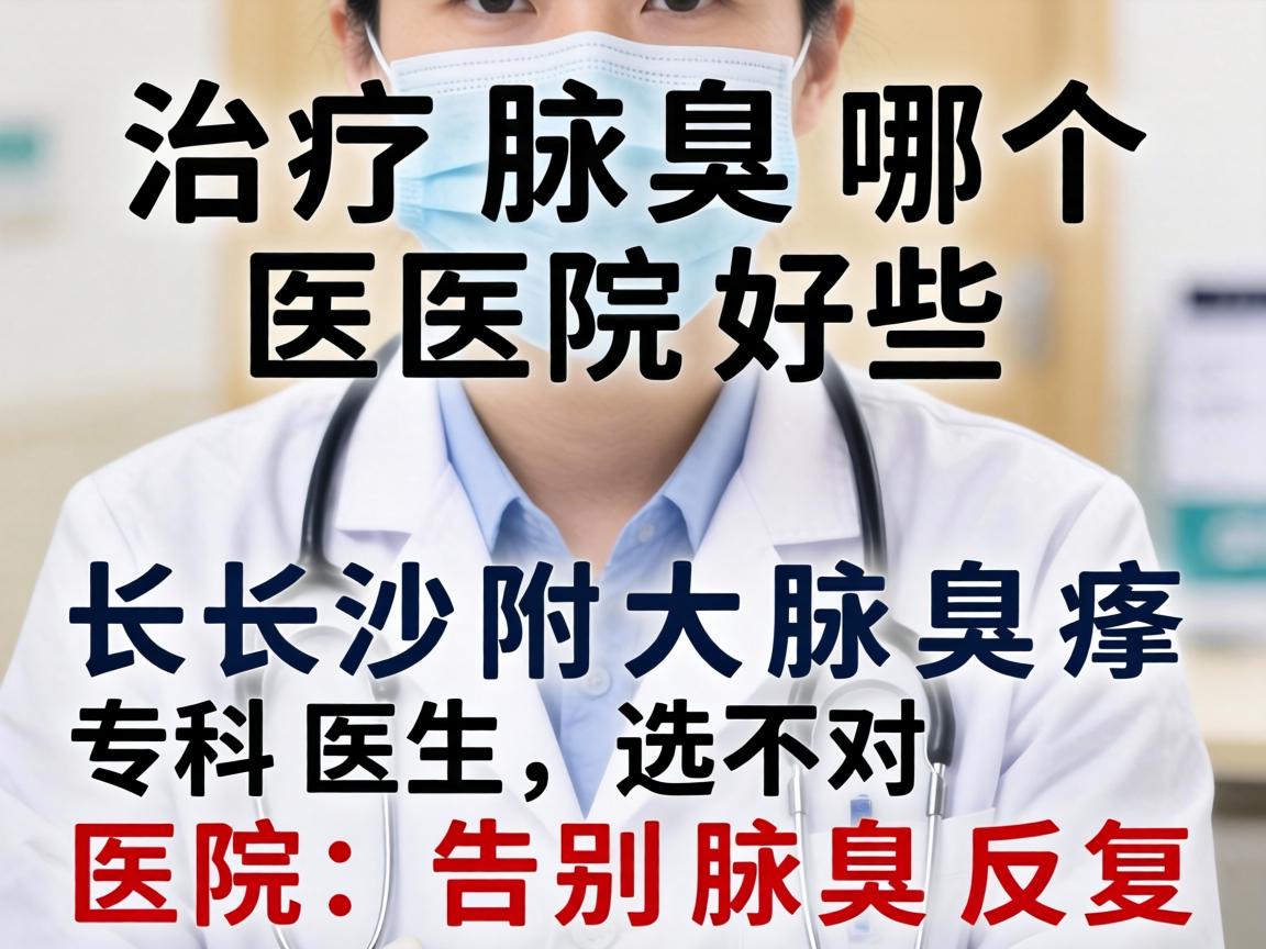治疗腋臭哪个医院好些？长沙附大腋臭专科医生，选对医院，告别腋臭反复