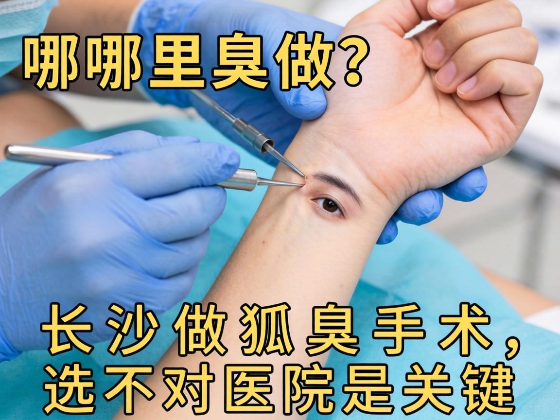狐臭手术哪里做?长沙做狐臭手术,选对医院是关键 狐臭手术哪里做?长沙做狐臭手术,选对医院是关键