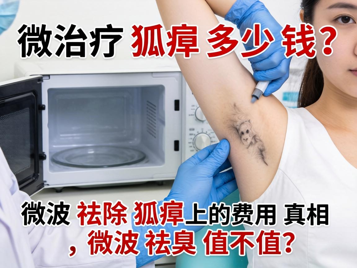 微波治疗狐臭多少钱？解析微波祛除狐臭的费用真相，微波祛臭值不值？