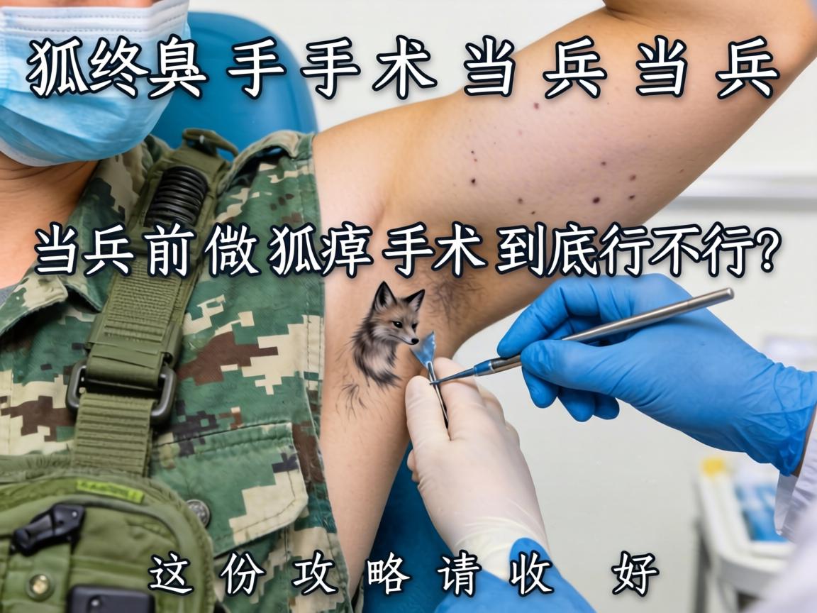狐臭手术当兵，当兵前做狐臭手术到底行不行？这份攻略请收好