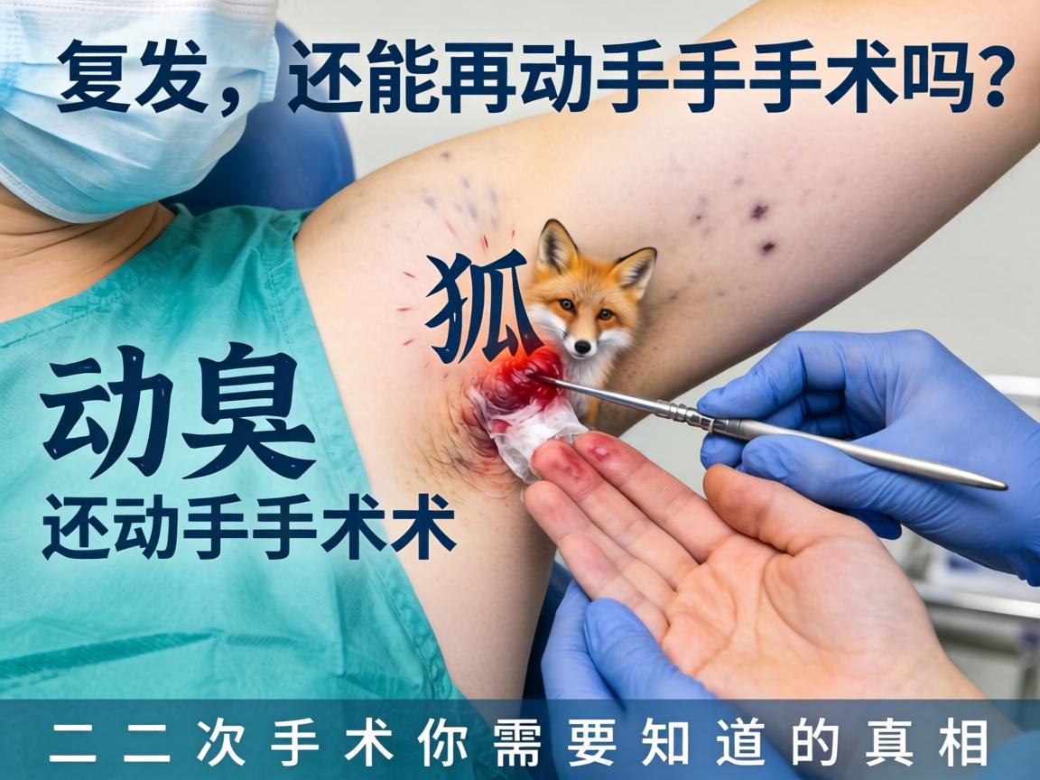 狐臭手术后复发,还能再动手术吗?二次手术你需要知道的真相 狐臭手术后复发,还能再动手术吗?二次手术你需要知道的真相