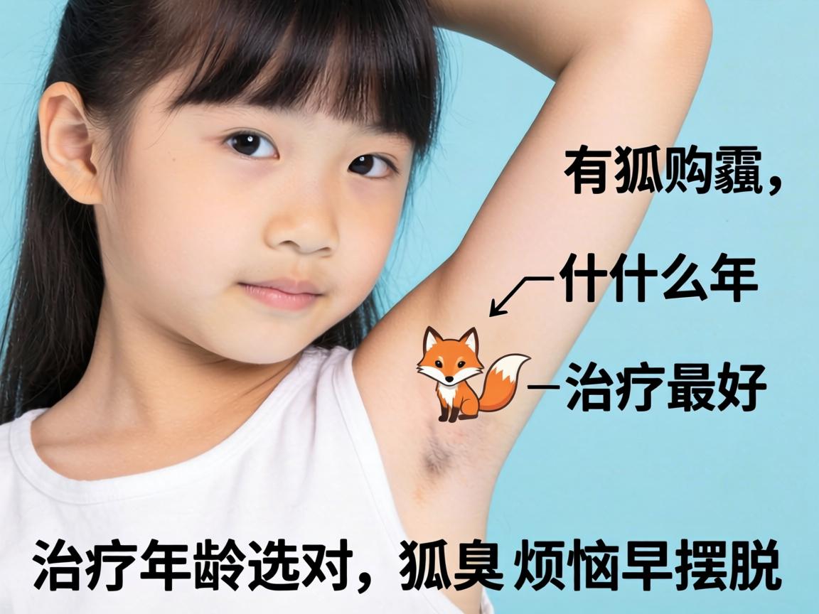 女孩有狐臭,什么年龄治疗最好?治疗年龄选对,狐臭烦恼早摆脱 女孩有狐臭,什么年龄治疗最好?治疗年龄选对,狐臭烦恼早摆脱