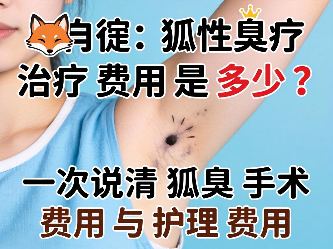 狐臭治疗费用是多少?一次说清狐臭手术费用与护理费用 狐臭治疗费用是多少?一次说清狐臭手术费用与护理费用