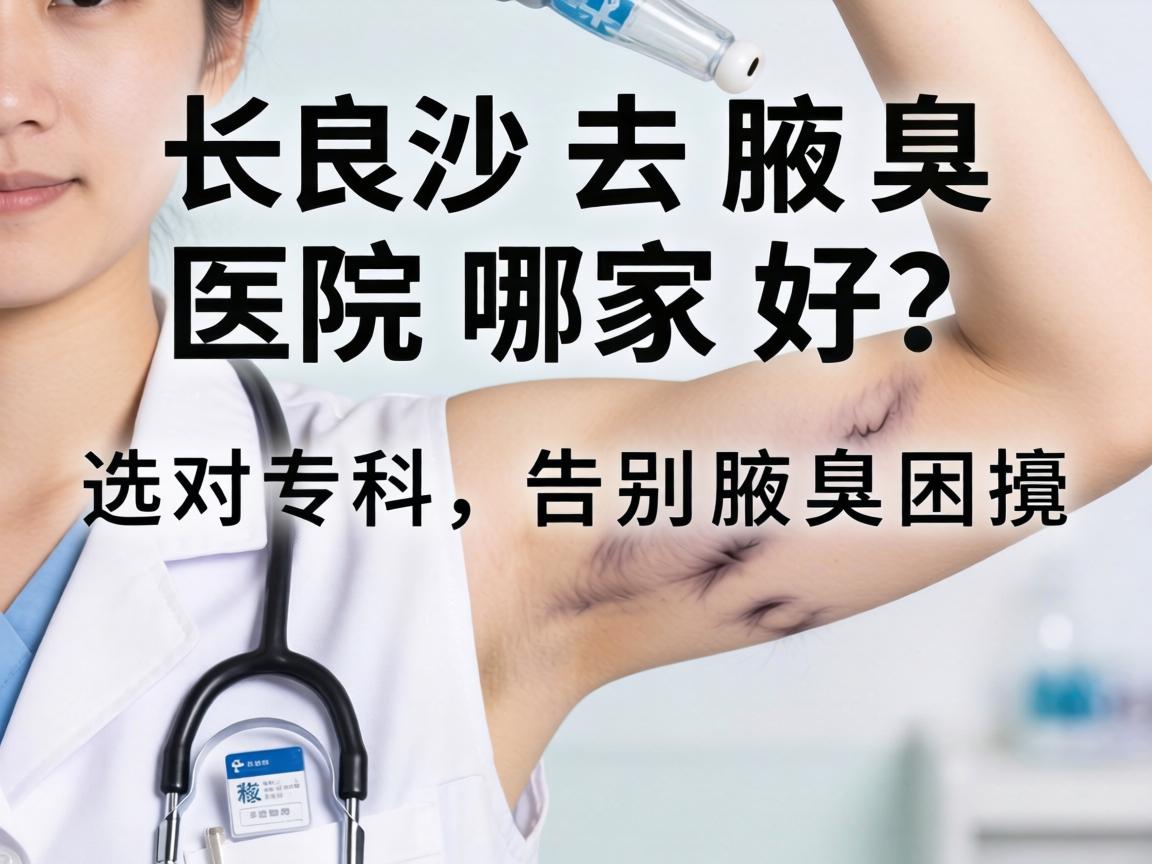 长沙去腋臭医院哪家好？选对专科，告别腋臭困扰