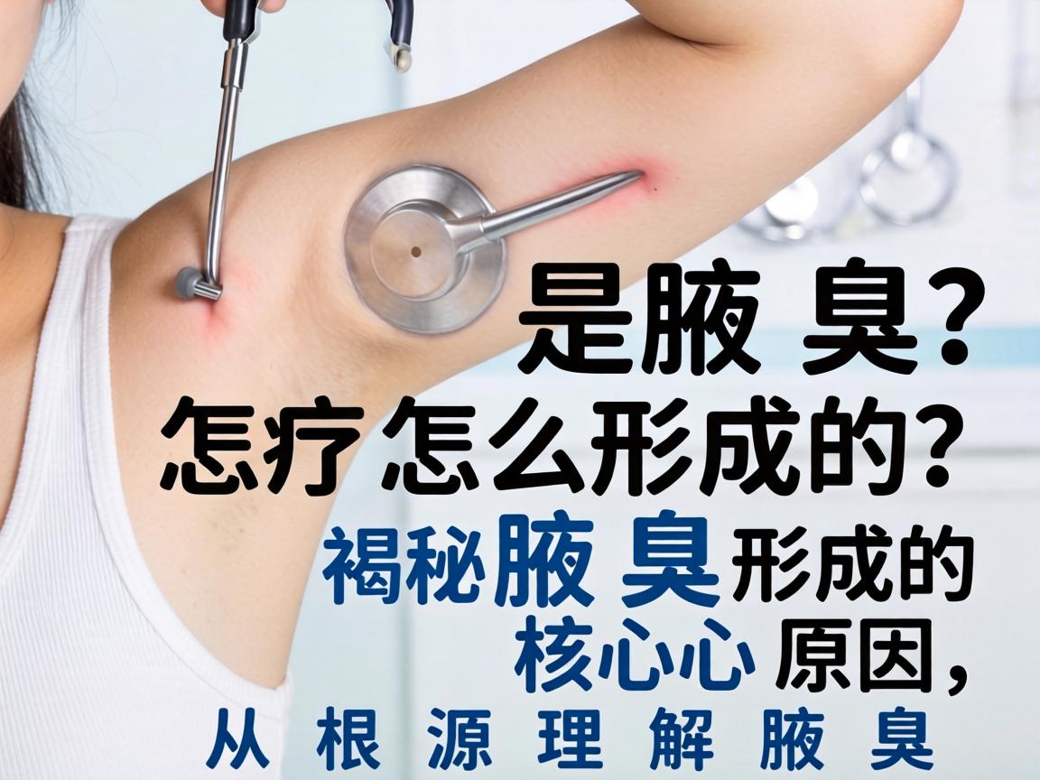 腋臭是怎么形成的？揭秘腋臭形成的核心原因，从根源理解腋臭