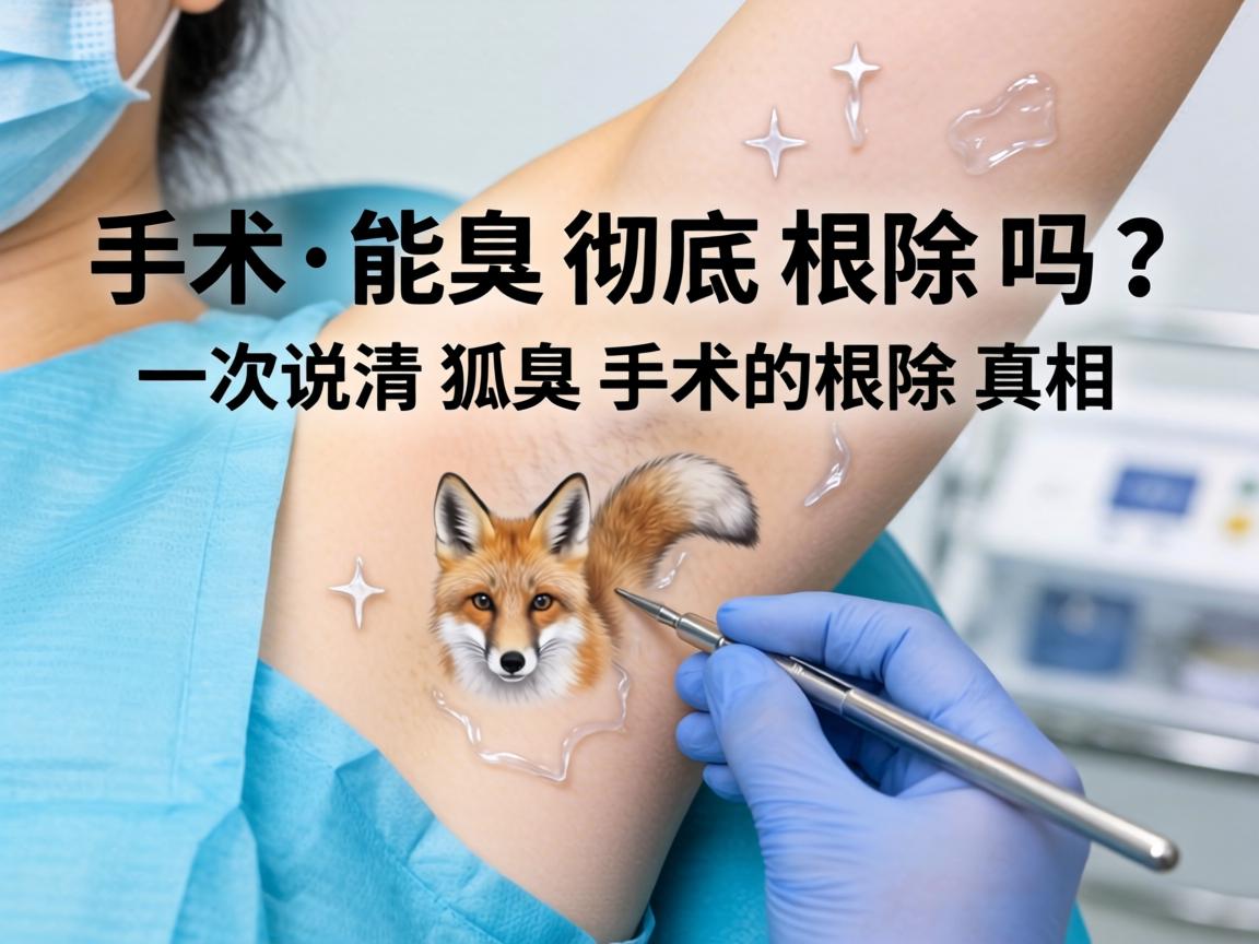 狐臭手术能彻底根除吗？一次说清狐臭手术的根除真相