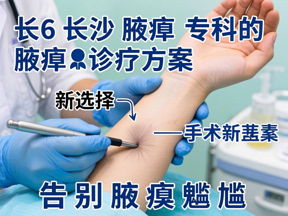 腋臭手术新选择，长沙腋臭专科的腋臭诊疗方案，告别腋臭尴尬