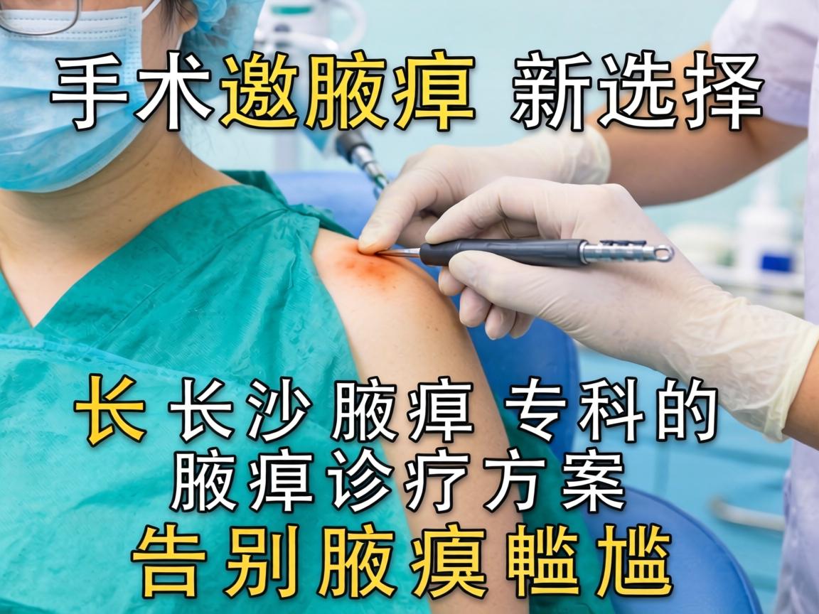 腋臭手术新选择，长沙腋臭专科的腋臭诊疗方案，告别腋臭尴尬