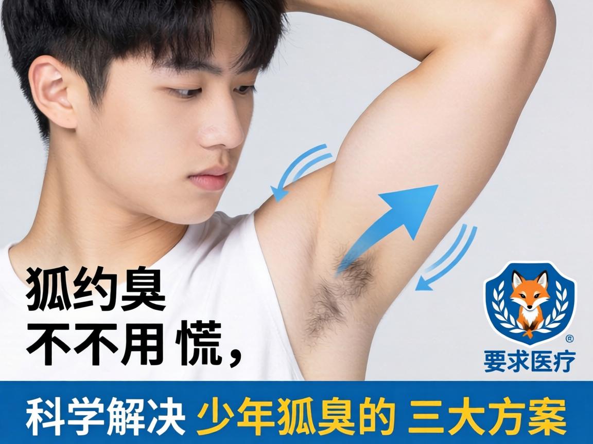 少年狐臭不用慌,科学解决少年狐臭的三大方案 少年狐臭不用慌,科学解决少年狐臭的三大方案