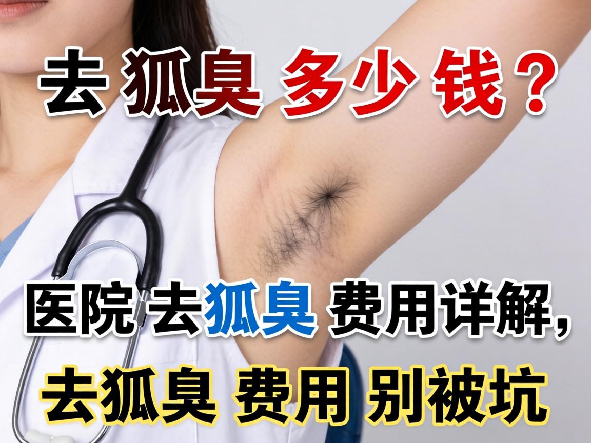去狐臭多少钱？医院去狐臭费用详解，去狐臭费用别被坑
