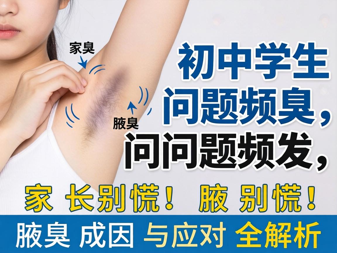 初中生腋臭问题频发,家长别慌!腋臭成因与应对全解析 初中生腋臭问题频发,家长别慌!腋臭成因与应对全解析