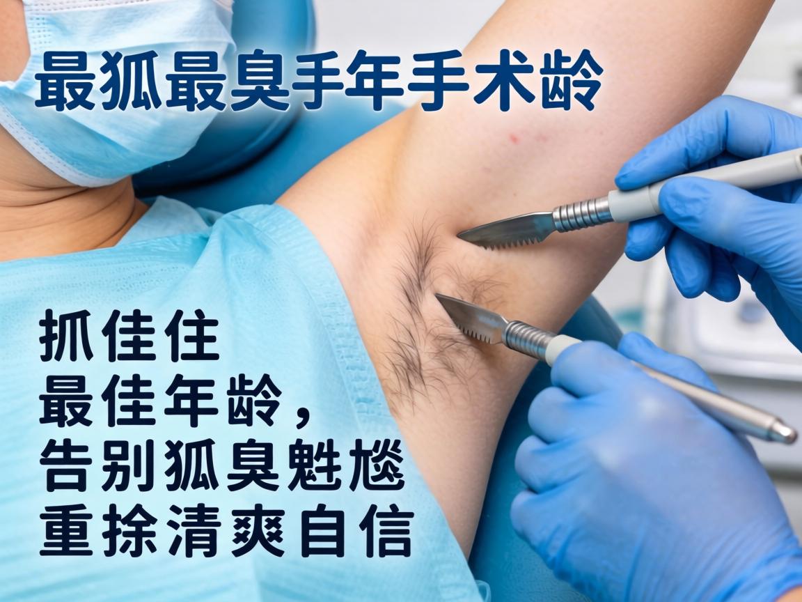 狐臭手术最佳年龄,抓住最佳年龄,告别狐臭尴尬,重拾清爽自信 狐臭手术最佳年龄,抓住最佳年龄,告别狐臭尴尬,重拾清爽自信