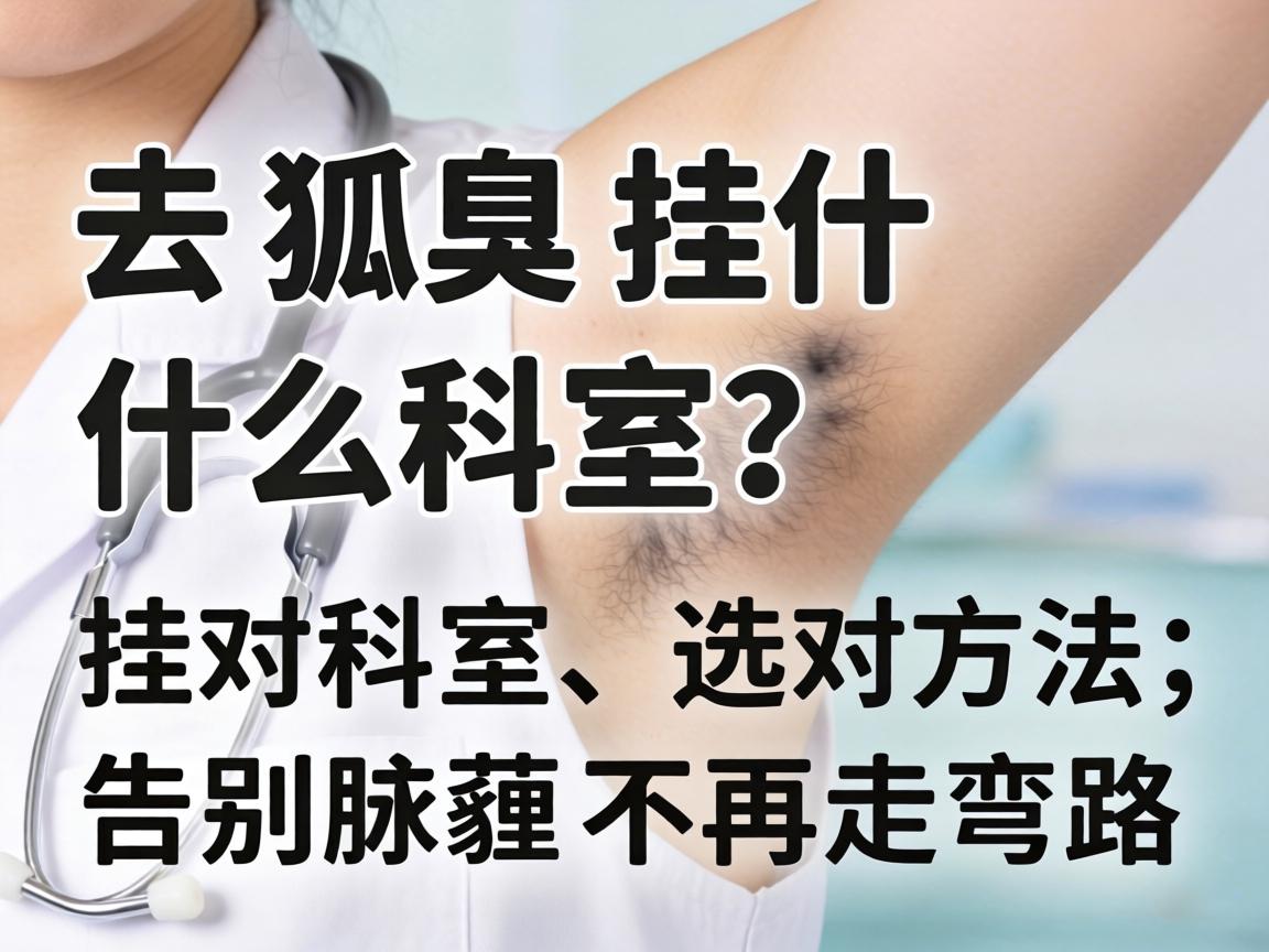 去狐臭挂什么科室?挂对科室、选对方法,告别腋臭不再走弯路 去狐臭挂什么科室?挂对科室、选对方法,告别腋臭不再走弯路