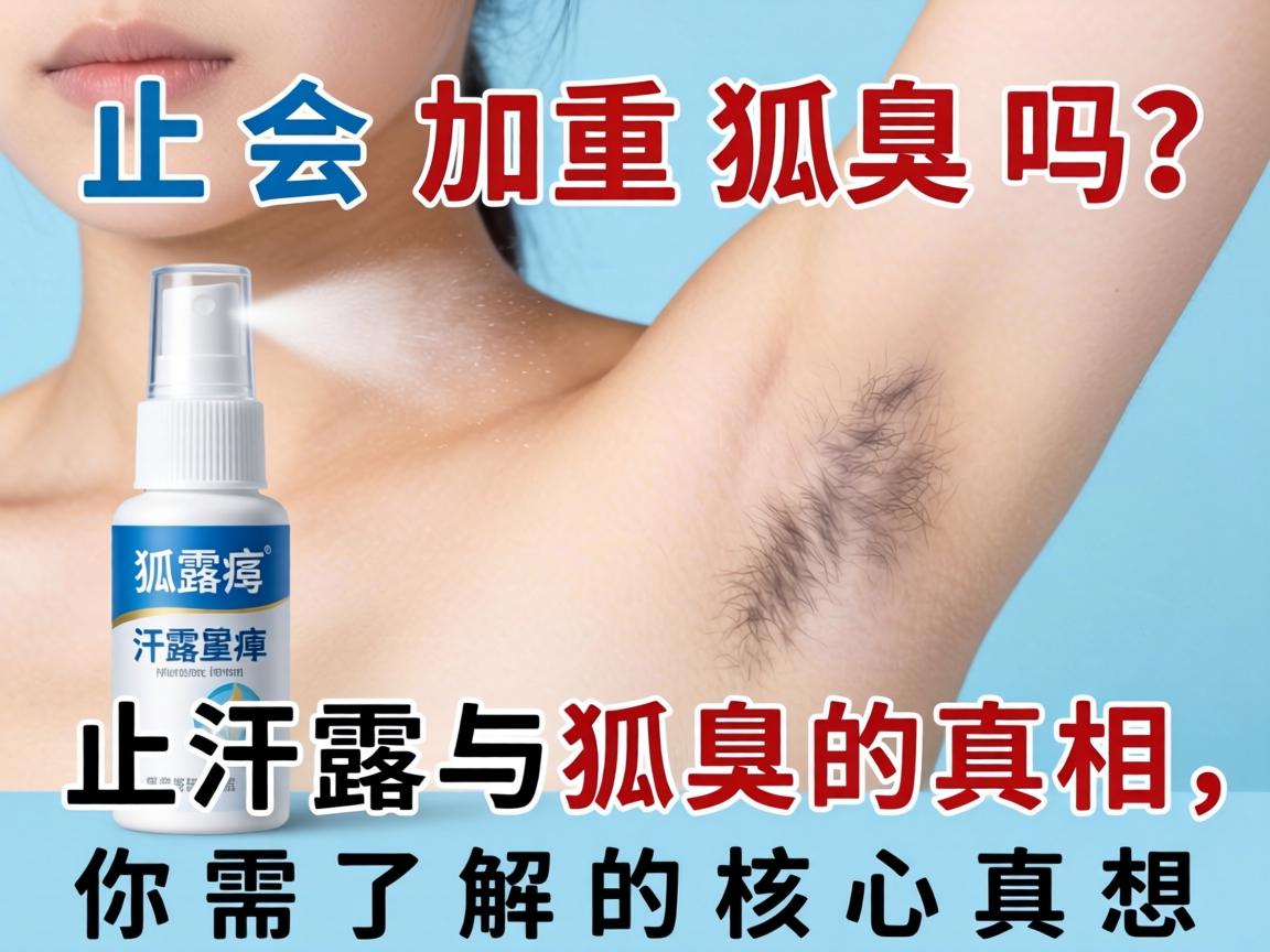 止汗露会加重狐臭吗？止汗露与狐臭的真相，你需了解的核心真相