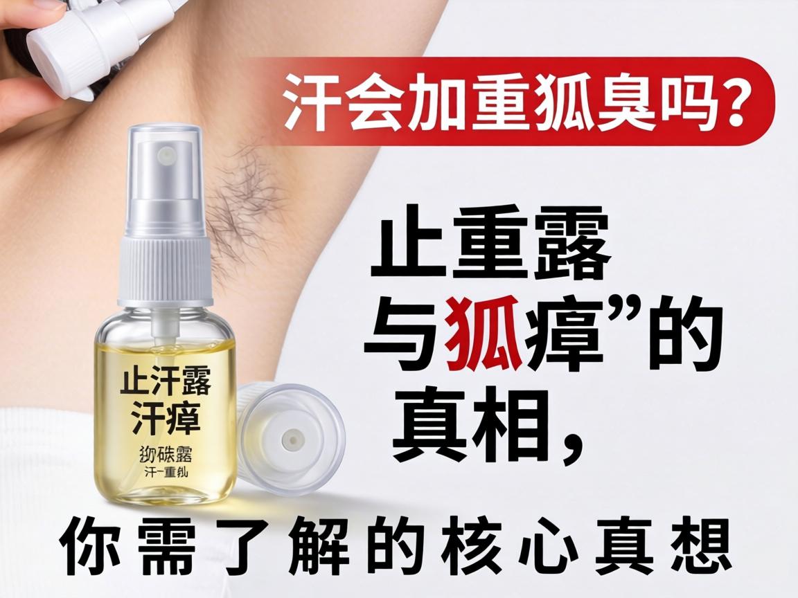 止汗露会加重狐臭吗？止汗露与狐臭的真相，你需了解的核心真相