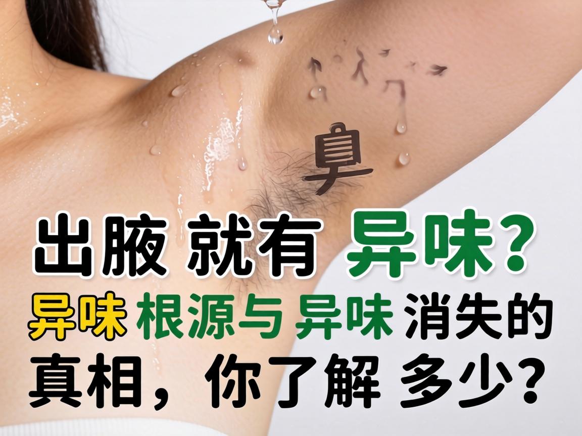 腋下出汗就有异味?异味根源与异味消失的真相,你了解多少? 腋下出汗就有异味?异味根源与异味消失的真相,你了解多少?