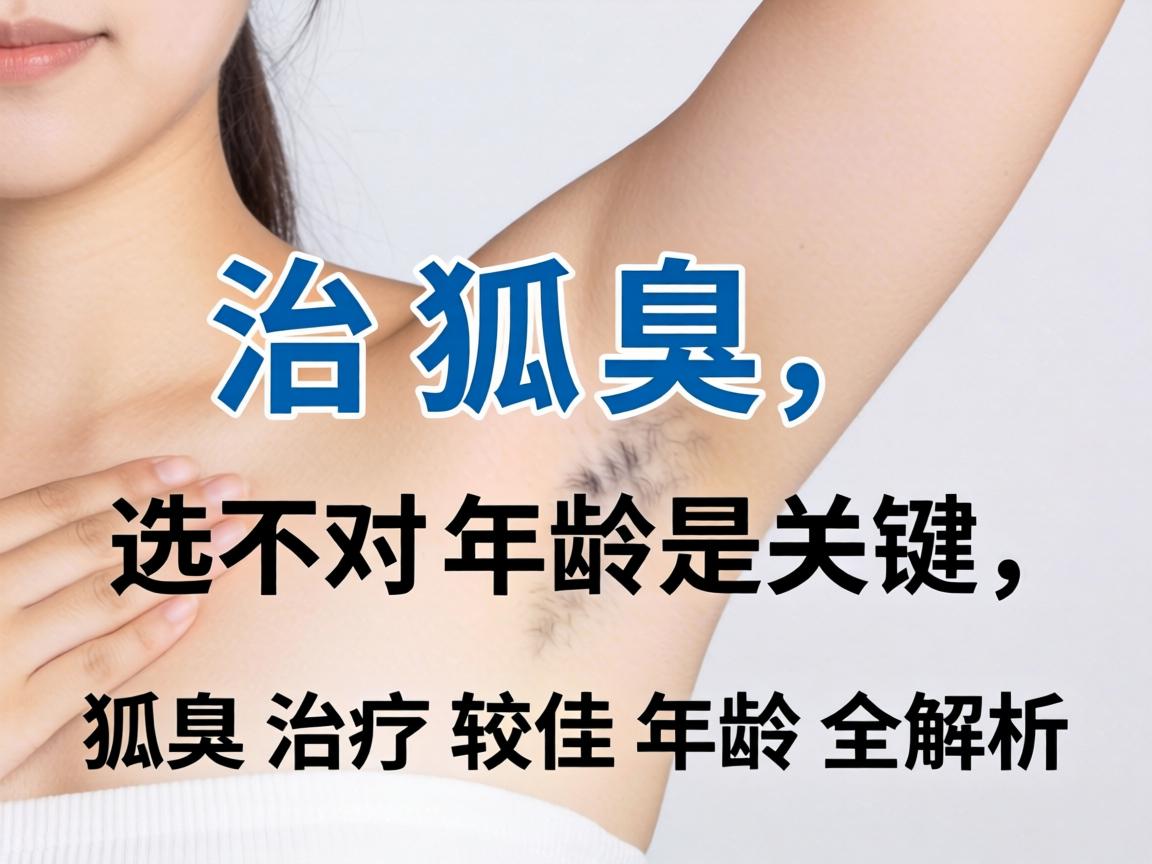 治狐臭，选对年龄是关键，狐臭治疗较佳年龄全解析