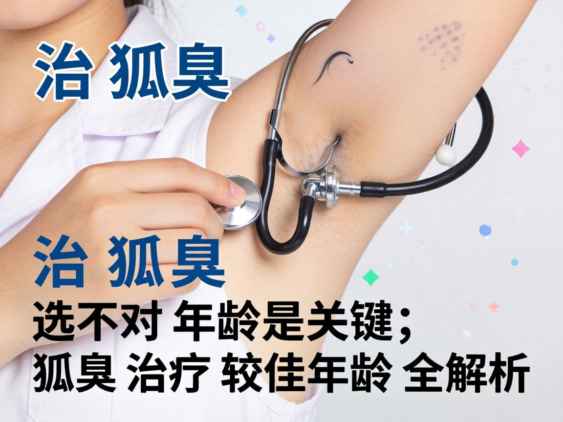 治狐臭，选对年龄是关键，狐臭治疗较佳年龄全解析