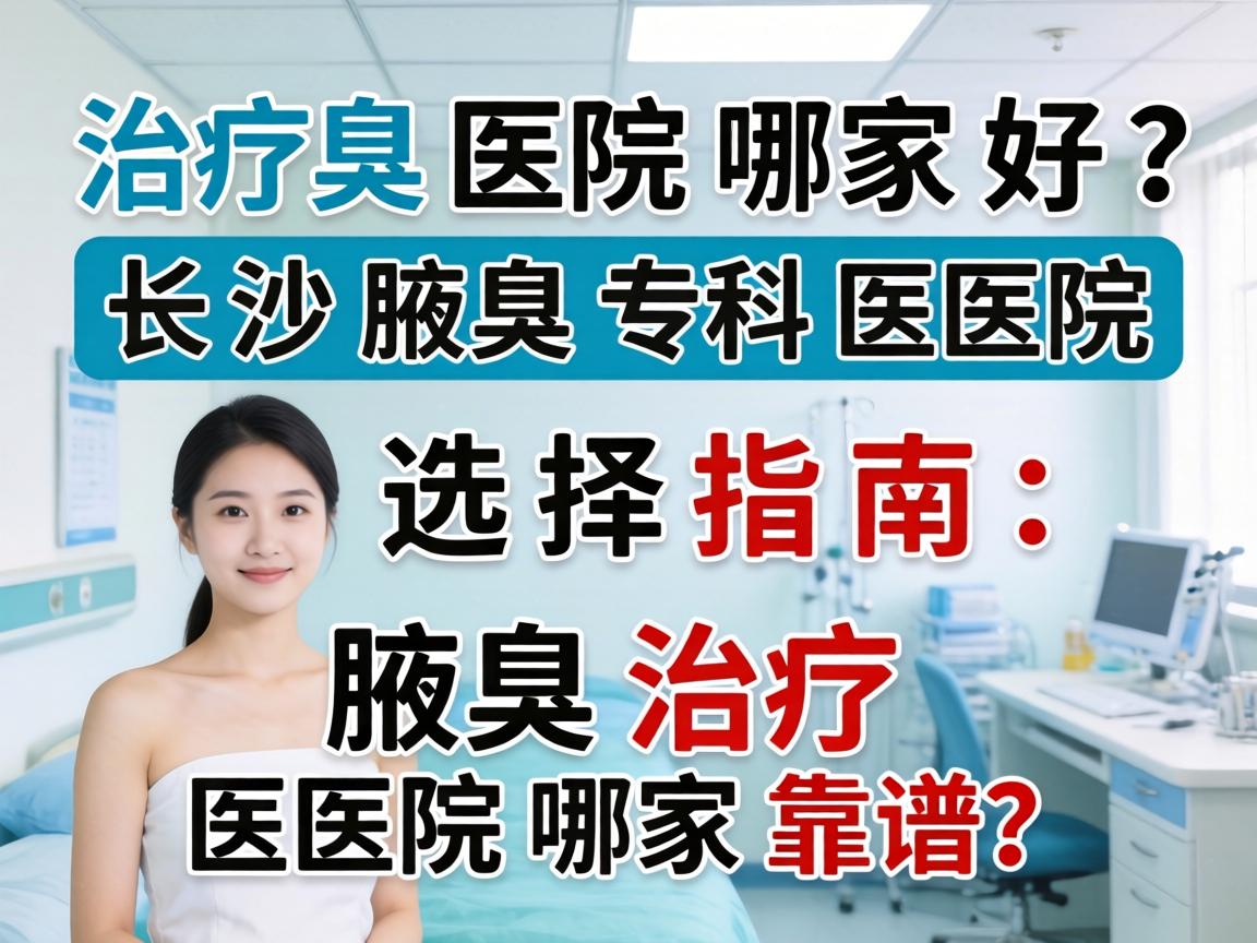 腋臭治疗医院哪家好？长沙腋臭专科医院选择指南，腋臭治疗医院哪家靠谱？