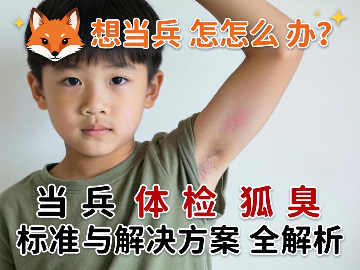 狐臭男孩想当兵怎么办?当兵体检狐臭标准与解决方案全解析 狐臭男孩想当兵怎么办?当兵体检狐臭标准与解决方案全解析